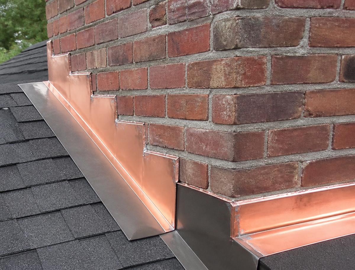 Chimney flashing rebuild